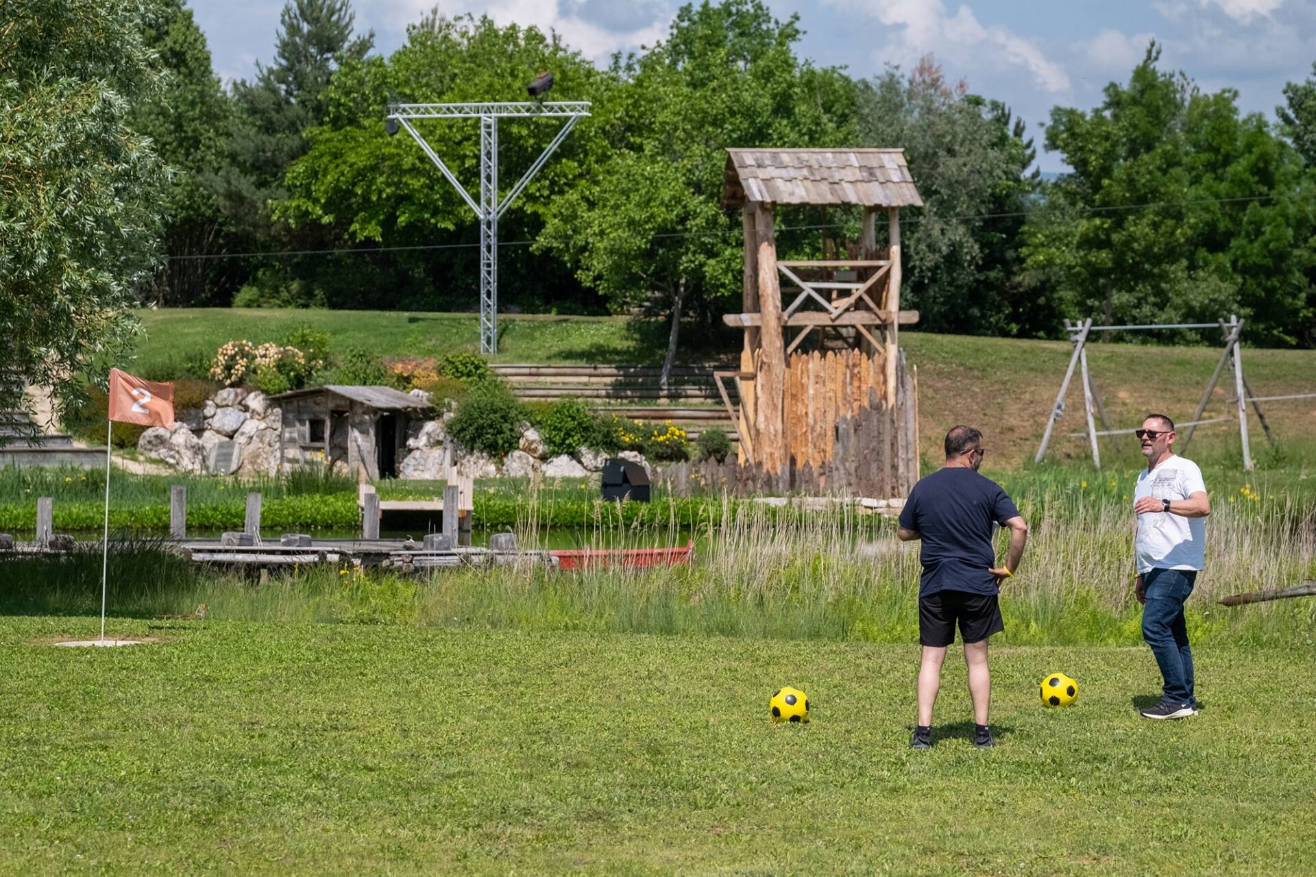Activité FootGolf dans la Drôme