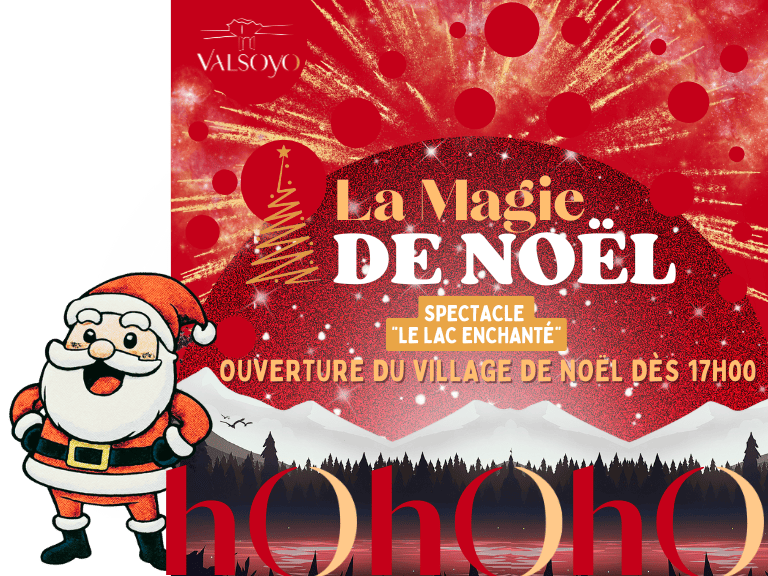 Féérie de Noël à Valsoyo proche de valence du 16 au 22 décembre 2025