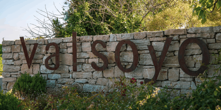 Entrée du Domaine de Valsoyo dans la Drôme