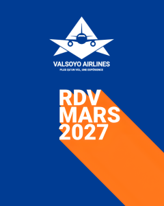 Prochaine édition du dîner spectacle Valsoyo Airlines en mars 2027